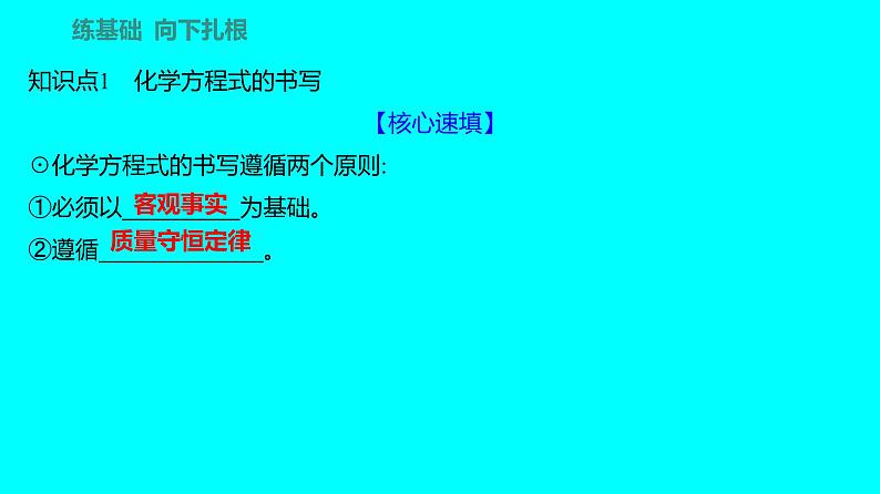 第五单元 课题2 如何正确书写化学方程式  课件 2023-2024人教版化学九年级上册02