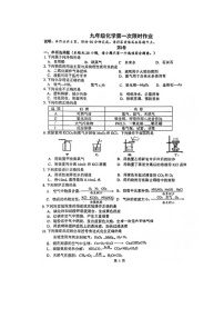 江苏省镇江市润州区镇江实验学校魅力之城分校2023-2024学年九年级上学期10月月考化学试题