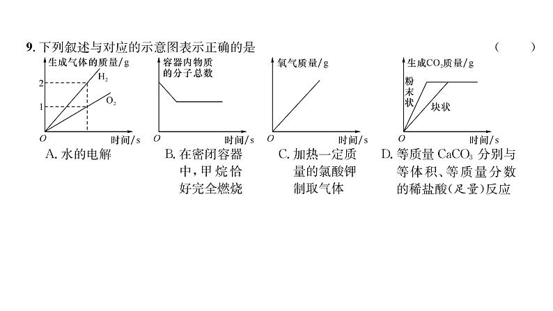 科粤版九年级化学上册期末综合评价（1）课时训练课件PPT07