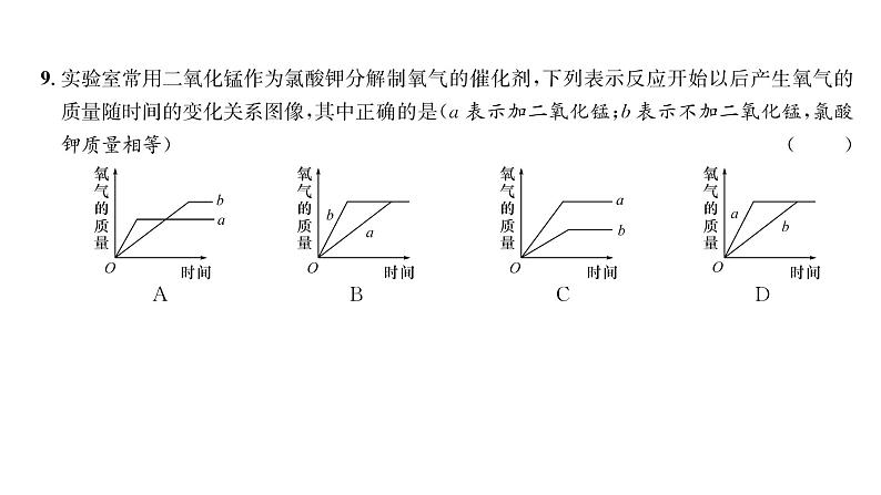 科粤版九年级化学上册第3章综合评价课时训练课件PPT07