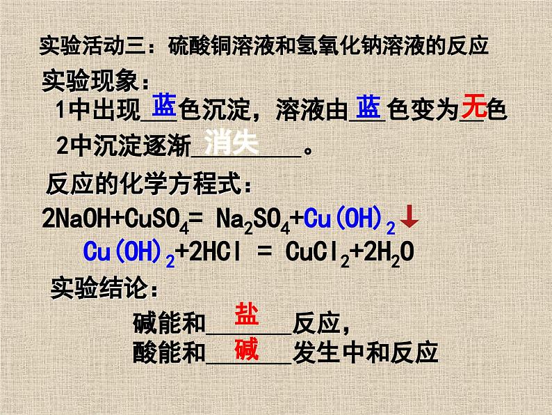 人教版化学九年级下册第10单元《实验活动6 酸、碱的化学性质》PPT课件105