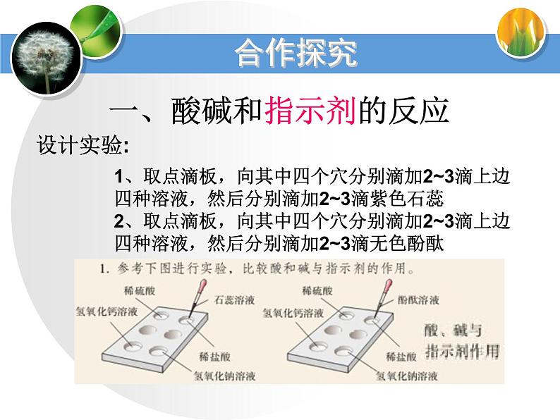 人教版化学九年级下册第10单元《实验活动6 酸、碱的化学性质》PPT课件303