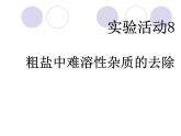 人教版化学九年级下册第11单元《实验活动8 粗盐中难溶性杂质的去除》PPT课件4