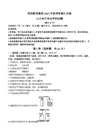 广东省广州市花都区明珠教育集团2023-2024学年九年级上学期9月月考化学试题(无答案)