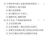 科粤版九年级化学下册第六章整合与提升双休作业（1）课时训练课件PPT