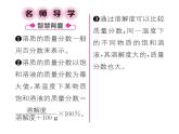 科粵版九年級化學下冊第七章7.3  溶液濃稀的表示第1課時  溶質(zhì)的質(zhì)量分數(shù)及其簡單計算課時訓練課件PPT