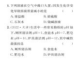 科粵版九年級(jí)化學(xué)下冊(cè)第八章雙休作業(yè)（5）課時(shí)訓(xùn)練課件PPT