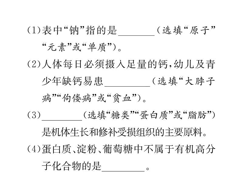 科粤版九年级化学下册第九章整合与提升双休作业（7）课时训练课件PPT05