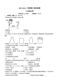 辽宁省鞍山市千山区实验教育集团2023-2024学年九年级上学期10月月考化学试题