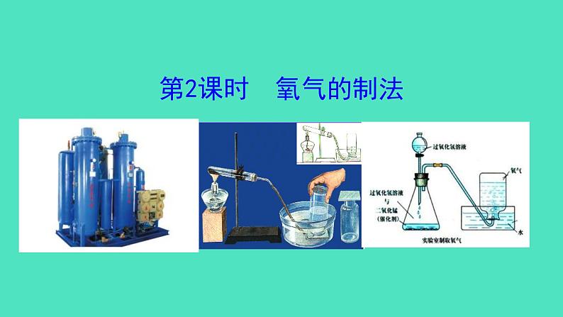 第2课时 氧气的制法第1页