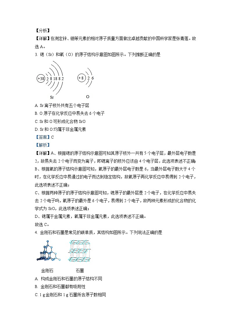 广东省广州市黄埔区2021-2022学年九年级上学期期末化学试题（解析版）第2页