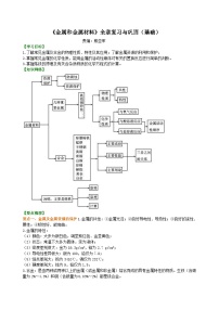 初中化学人教版九年级下册课题 1 金属材料精品课堂检测