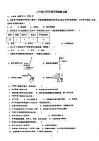 山东省临沂市实验中学2022-2023学年九年级上学期期末化学试题