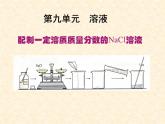 人教版化学九年级下册第九单元《实验活动5 一定溶质质量分数的氯化钠溶液的配制》PPT课件6