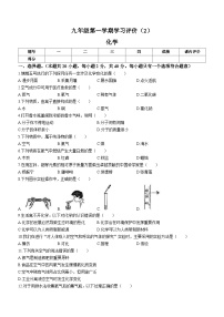 贵州省毕节市织金县思源实验学校2023-2024学年九年级上学期期中化学试题