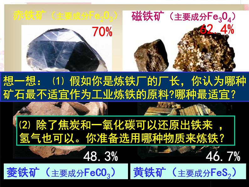 人教版化学九年级下册8.3《金属资源的利用和保护》PPT课件507