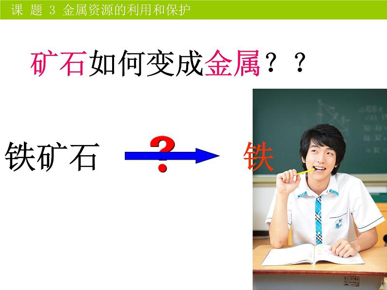 人教版化学九年级下册8.3《金属资源的利用和保护》PPT课件4第3页