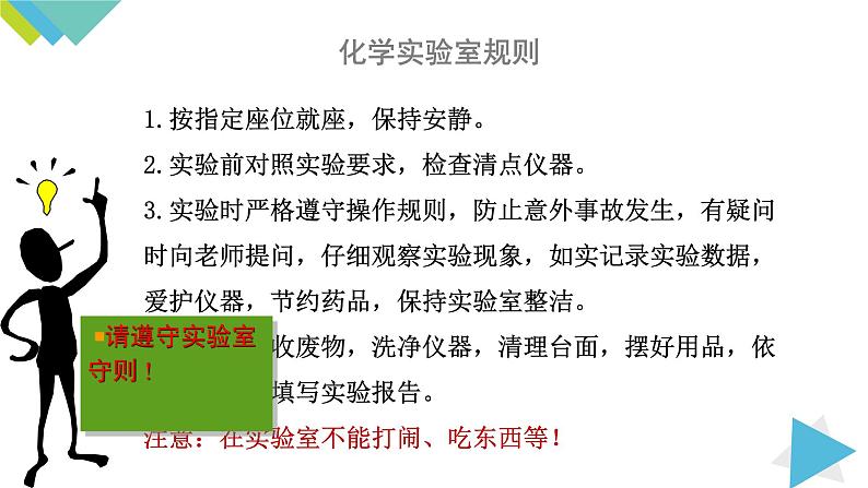 1.3.1化学实验常用仪器及药品的取用课件PPT第3页