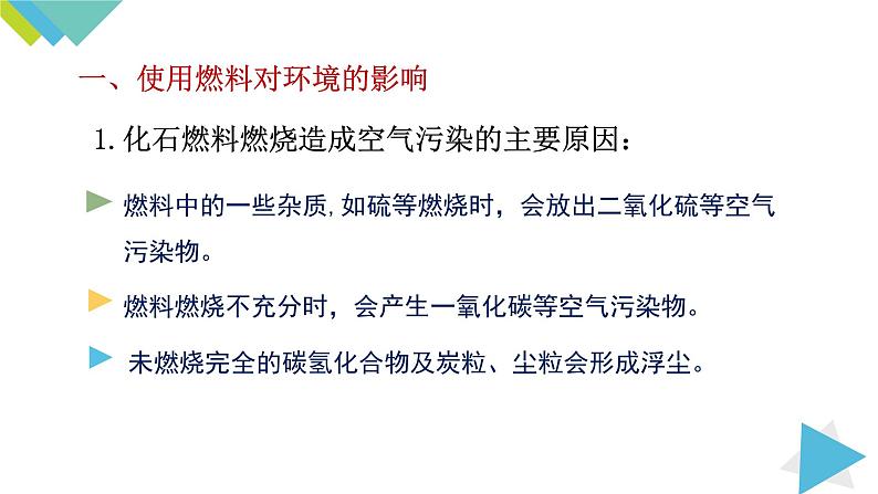 7.2.2使用燃料对环境的影响 能源的利用和开发课件PPT03