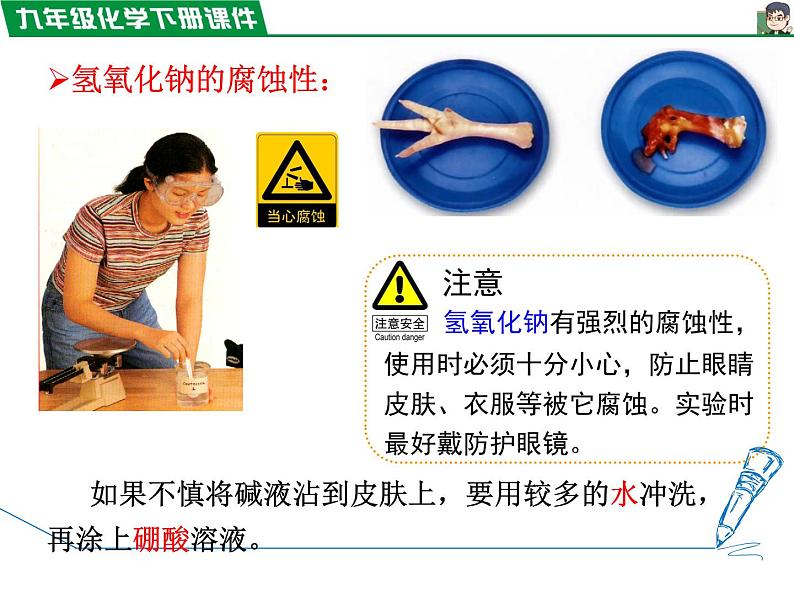 10.1.3几种常见的碱 、碱的化学性质课件PPT第4页