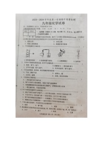 河北省唐山市乐亭县2023-2024学年九年级上学期期中考试化学试题