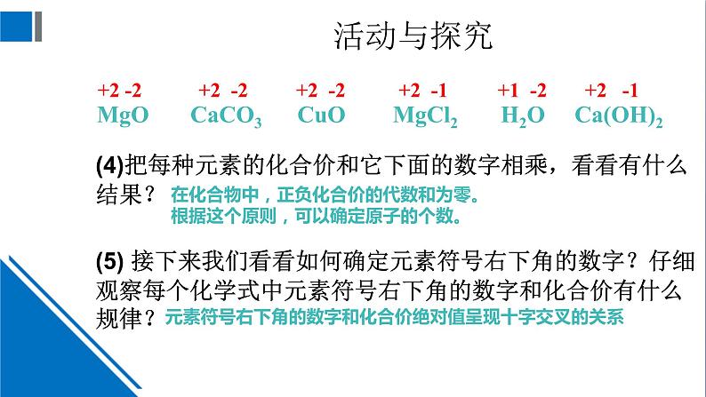 化学沪教版九上同步课件：3.3 物质的组成（第2课时 化学式的书写 简单化合物的命名）第6页