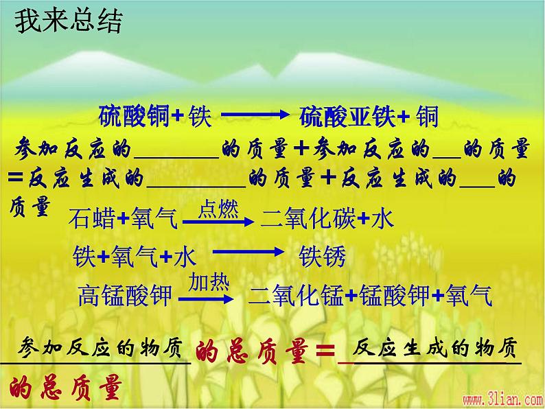 5.1《质量守恒定律》PPT课件3-九年级上册化学人教版07