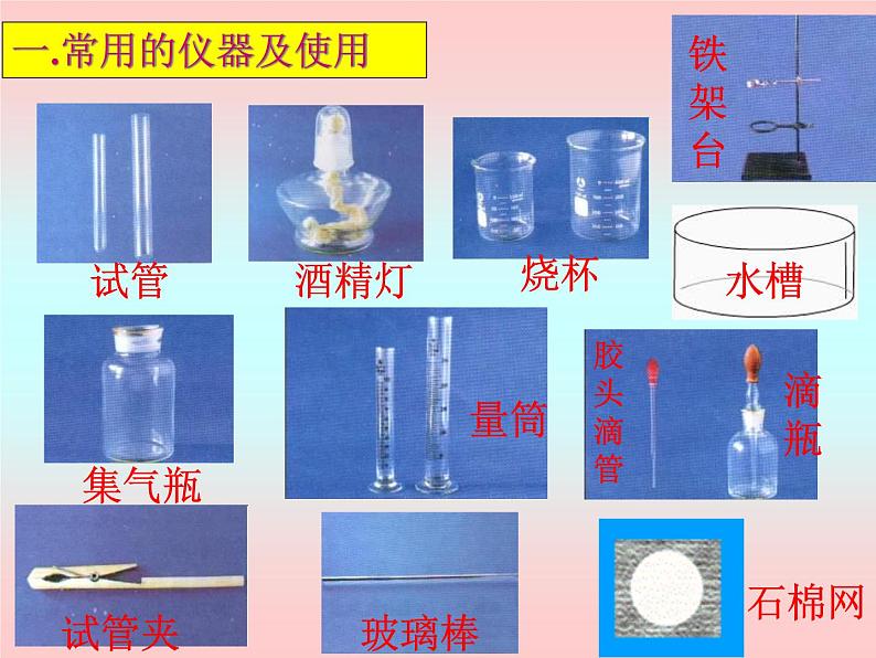 1.3.1《实验室规则和常用化学实验仪器》PPT课件1-九年级上册化学人教版第5页