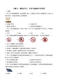 专题14 燃烧及灭火 化学与能源的开发利用-学易金卷：三年（2021-2023）中考化学真题分项汇编（全国通用）