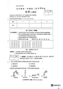 河北省廊坊市广阳区2023-2024学年九年级上学期11月期中化学试题