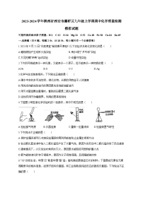 2023-2024学年陕西省西安市灞桥区九年级上学期期中化学质量检测模拟试题（含解析）