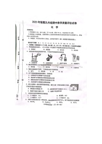 河南省南阳市社旗县2023-2024学年九年级上学期11月期中化学试题