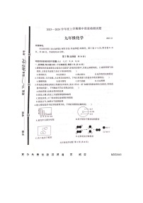 23，山东省临沂市平邑县2023-2024学年九年级上学期化学期中试题