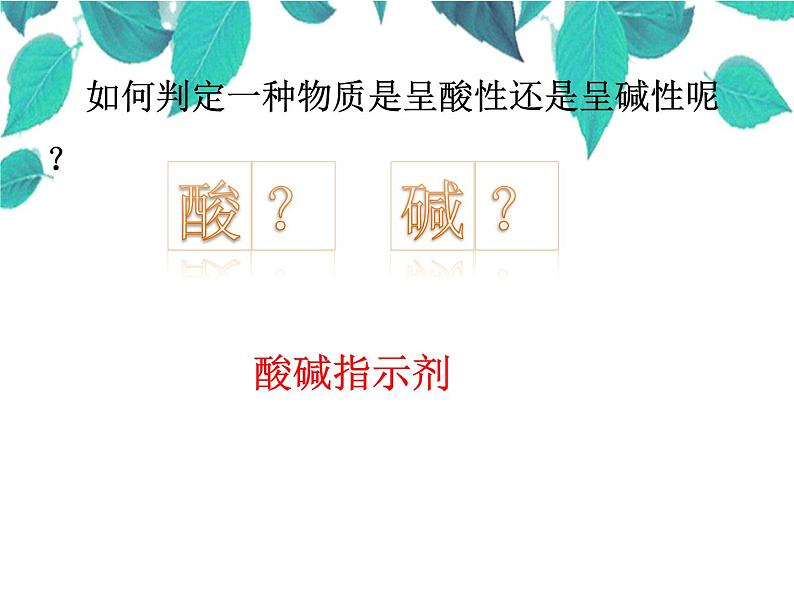 人教版化学九年级下册 第十单元酸和碱第十单元酸和碱第一课时酸碱指示剂-课件-课件第4页