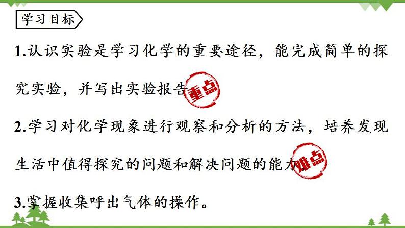 人教版化学九年级上册 第一单元 课题2 化学是一门以实验为基础的科学（第二课时）课件02