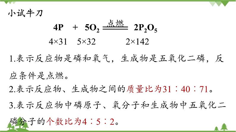 人教版化学九年级上册 第五单元 课题1 质量守恒定律(第二课时)课件第8页