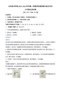 内蒙古乌兰察布市集宁区亿利东方学校2023-2024学年九年级上学期期中化学试题（解析版）