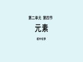 鲁教版九年级化学上册课件 第二单元 第四节 元素