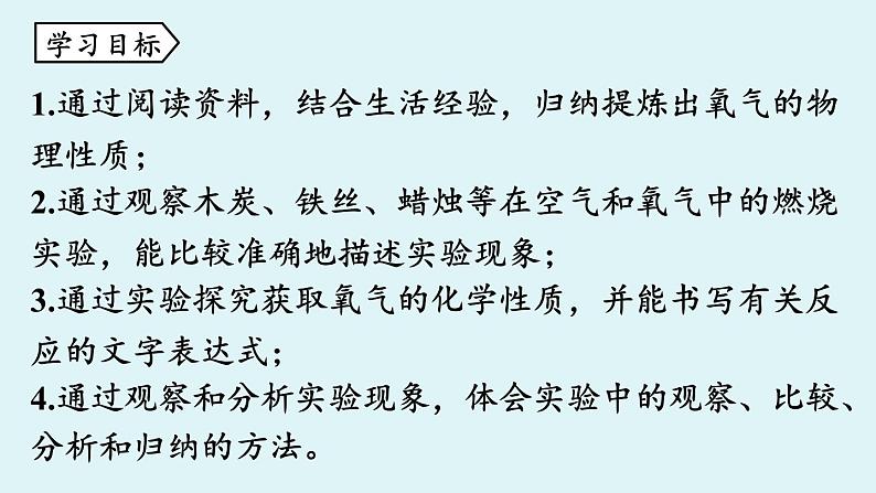 鲁教版九年级化学上册课件 第四单元第三节 氧气 第二课时第2页