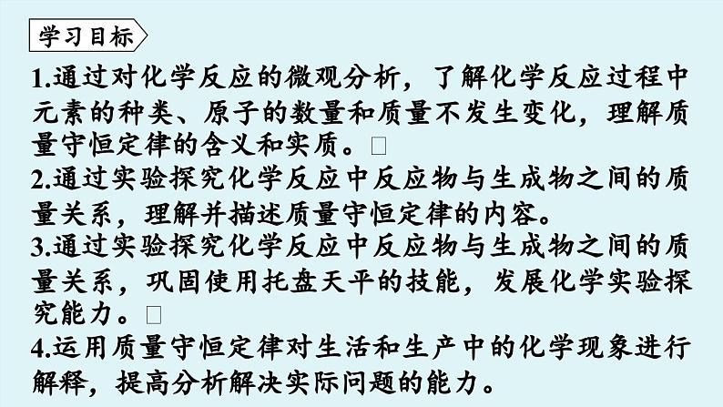 鲁教版九年级化学上册课件 第五单元 第一节 化学反应中的质量守恒02