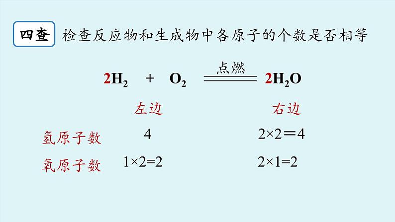 鲁教版九年级化学上册课件 第五单元 第二节 化学反应的表示（第二课时）06