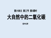 魯教版九年級(jí)化學(xué)上冊(cè)課件 第六單元 第三節(jié) 大自然中的二氧化碳（第三課時(shí)）