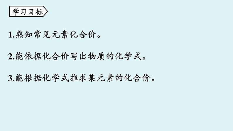 鲁教版九年级化学上册课件 第四单元第二节 物质的组成 第二课时02