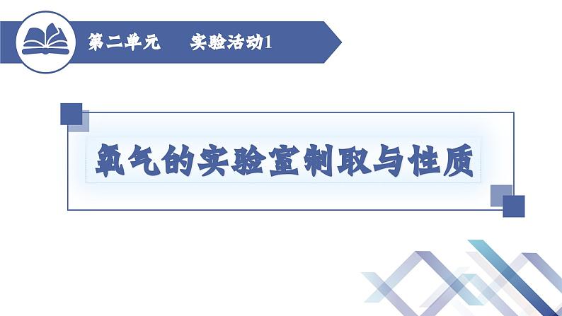 人教版化学九年级上册 第2单元 课题3 实验活动1  氧气的实验室制取与性质 课件PPT01