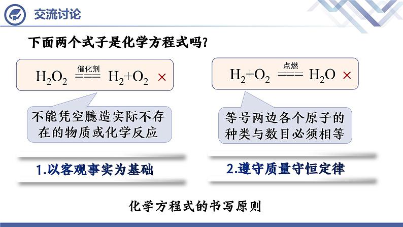 人教版化学九年级上册 第5单元 课题2  如何正确书写化学方程式课件PPT04