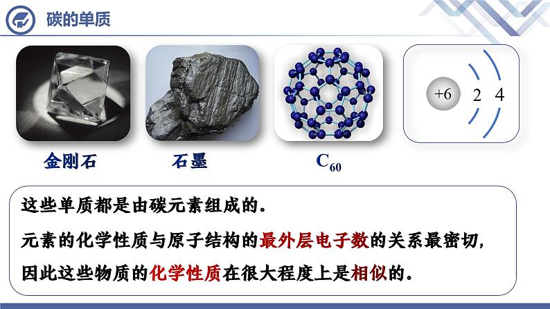 人教版化学九年级上册 第6单元  课题1 金刚石、石墨和C60 （第2课时）课件PPT04