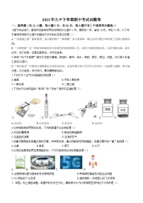 湖南省衡阳市第九中学2023-2024学年九年级上学期期中化学试题