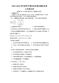 广东省深圳市龙岗区2023-2024学年九年级上学期期末模拟化学试卷