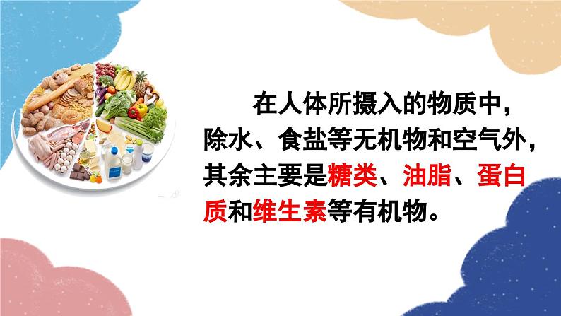 鲁教版化学九年级下册 第十单元 第一节 食物中的有机物课件06