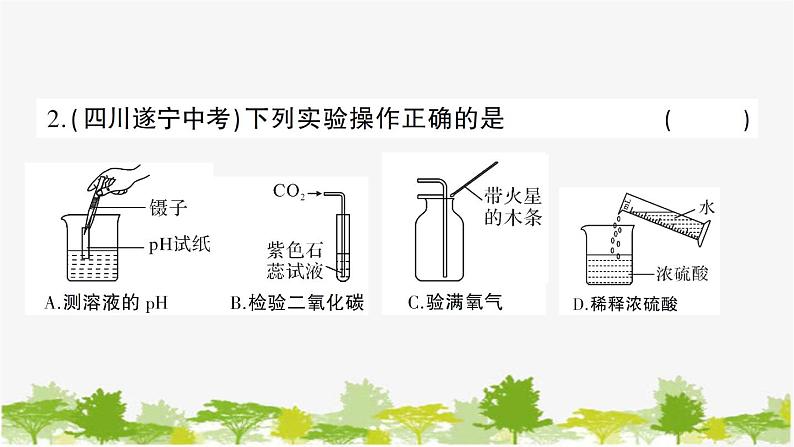 鲁教版化学九年级下册 第七单元创优检测卷课件03